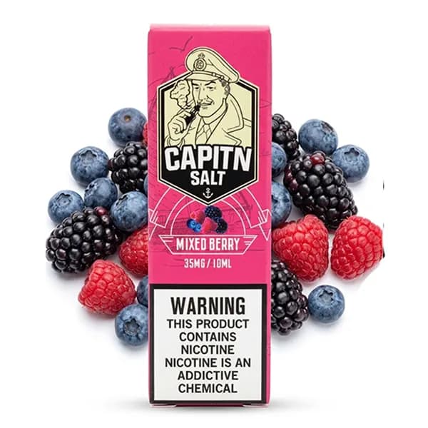 سالت نیکوتین 10 میل میکس بری کاپیتان | CAPITN SALT MIXED BERRY 10ml