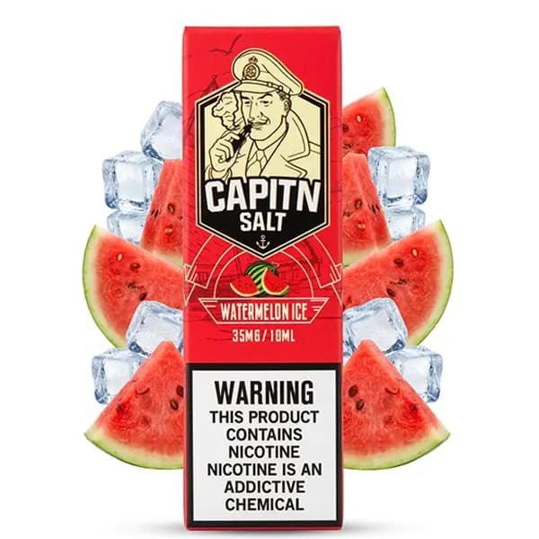 سالت نیکوتین 10 میل هندوانه یخ کاپیتان | CAPITN SALT WATERMELON ICE 10ml