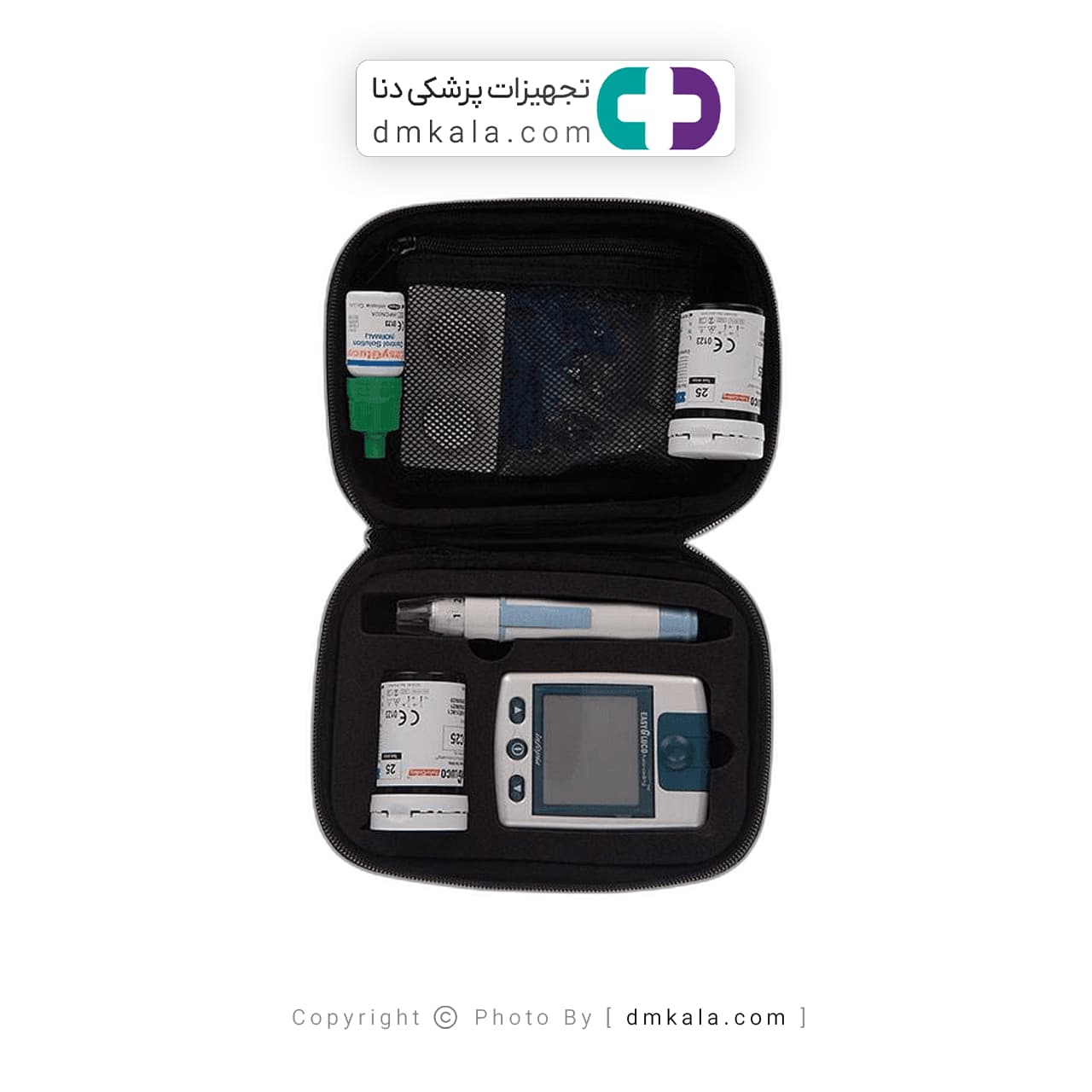 دستگاه تست قندخون ایزی گلوکو به همراه 2 بسته نوار — تصویر ۴