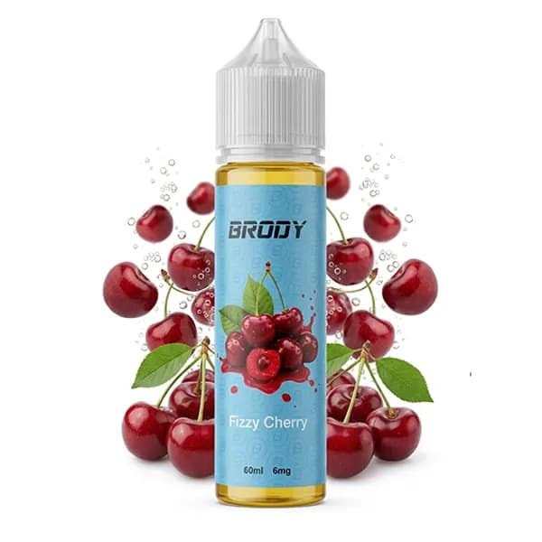 جویس گیلاس آبدار برودی | BRODY FIZZY CHERRY E-JUICE 60ML