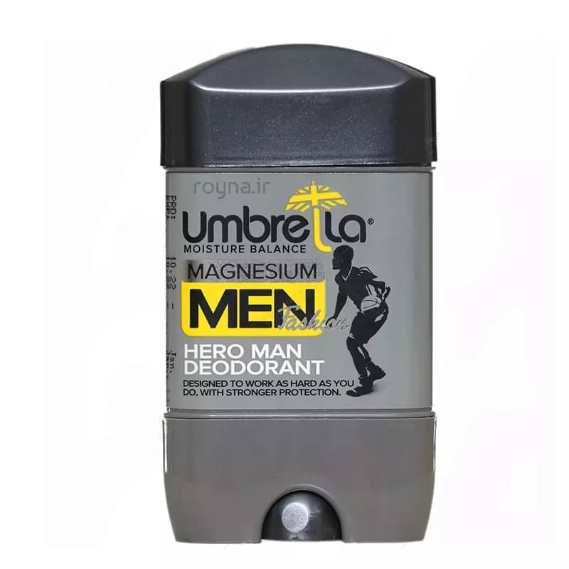 ژل دئودورانت مردانه آمبرلا مدل Hero Man وزن 75 میلی لیتر