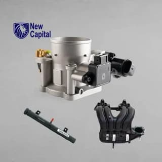 پک منیفولد XUM دریچه گاز نیسان یورو 2 ساژم+ ریل سوخت