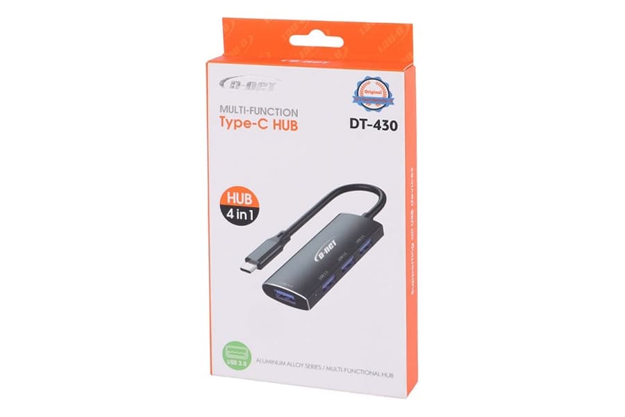 هاب 7 پورت آداپتور خور دی نت مدل DT-480 USB3.0 — تصویر ۳
