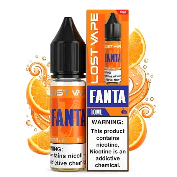 سالت نیکوتین 10 میل فانتا پرتقالی لاست ویپ | LOST VAPE FANTA 10ML