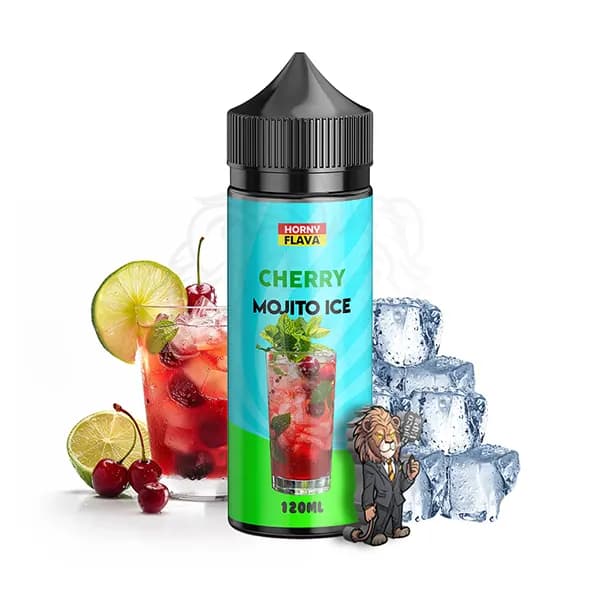 جویس 120 میل آلبالو موهیتو یخ هورنی فلاوا | HORNY FLAVA CHERRY MOJITO ICE 120ML