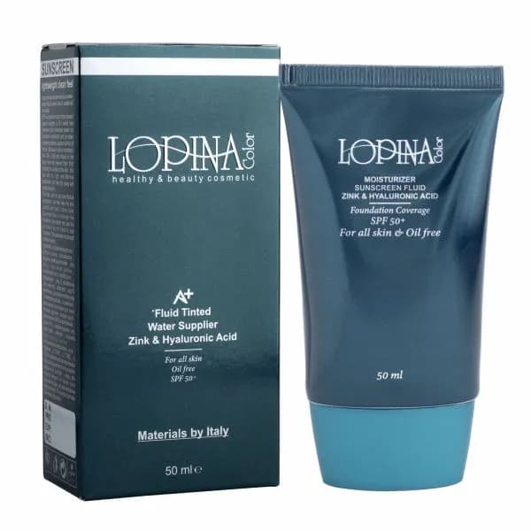 فلوئيد ضد آفتاب رنگي spf50 (لايت) لوپينا — تصویر ۲
