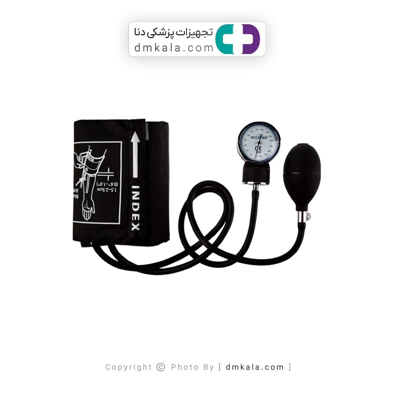 فشارسنج عقربه ای دو شلنگ اکیومد مدل KJ106 — تصویر ۵