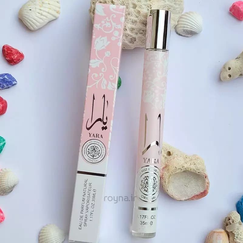 عطر و ادکلن قلمی یارا صورتی حجم ۳۵ میلی لیتر — تصویر ۳