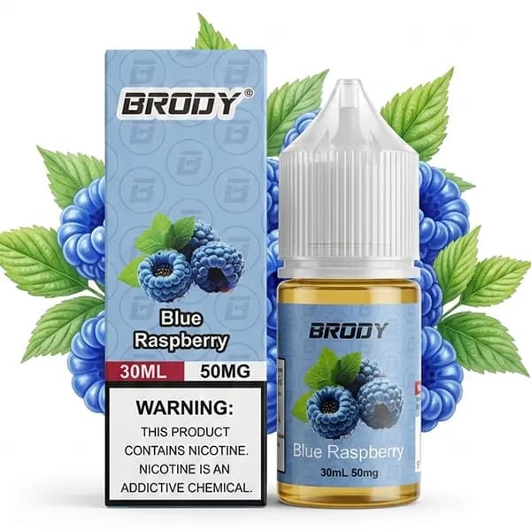 سالت نیکوتین تمشک آبی برودی | BRODY BLUE RASPBERRY SALT 30ML