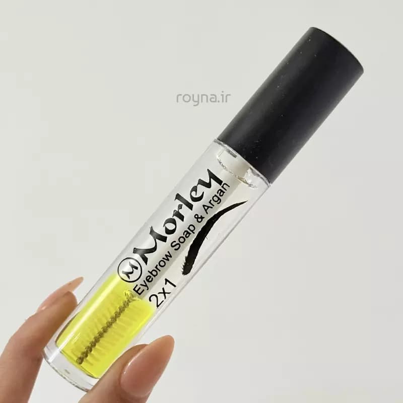 صابون و ژل ابرو دوفاز آرگان دار مورلی مدل 2 در 1 — تصویر ۲