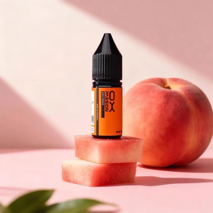 سالت نیکوتین 10 میل هلو اکسوا | OXVA PASSION JUICY PEACH 10ML