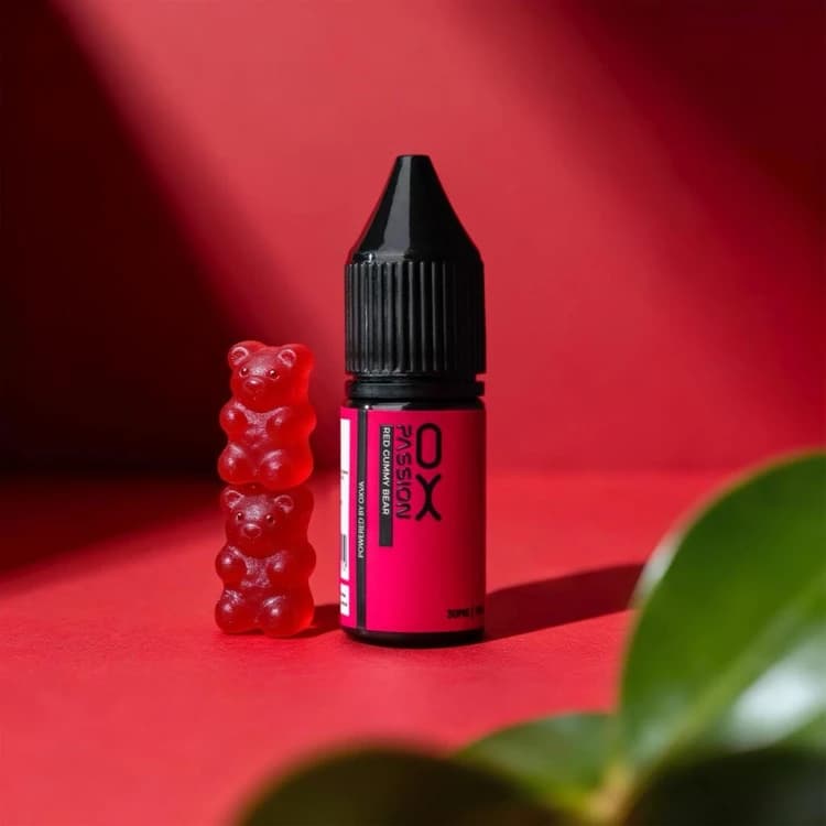 سالت نیکوتین 10 میل پاستیل خرسی اکسوا | OXVA PASSION RED GUMMY BEAR 10ML — تصویر ۲