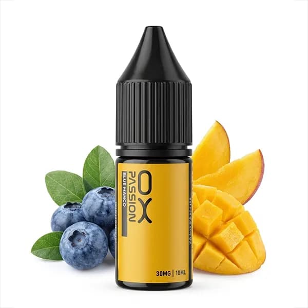 سالت نیکوتین 10 میل بلوبری انبه اکسوا | OXVA PASSION BLUE MANGO 10ML