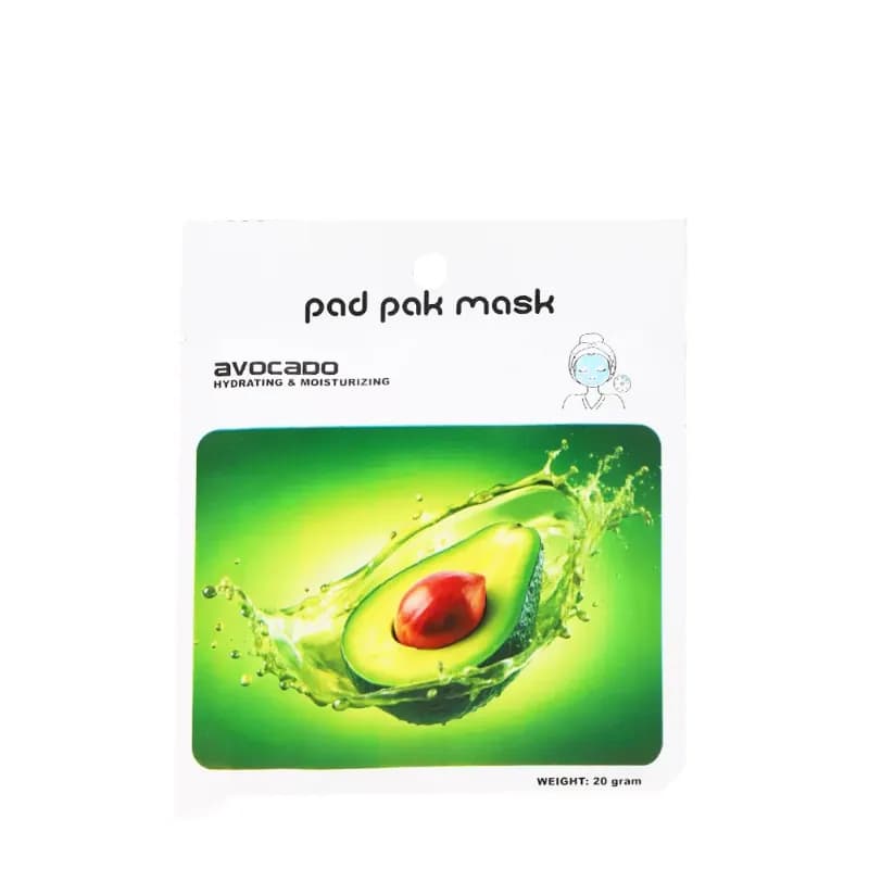 ماسک ورقه ای آواکادو pad pak(بسته 10عددی)