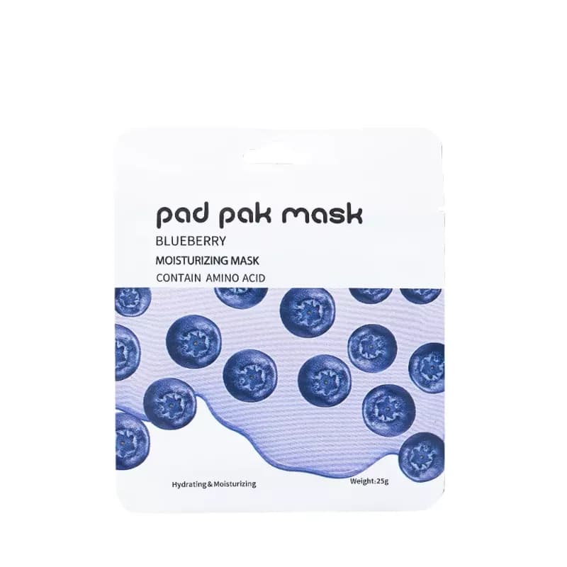 ماسک ورقه ای بلوبری pad pak(بسته 50عددی)