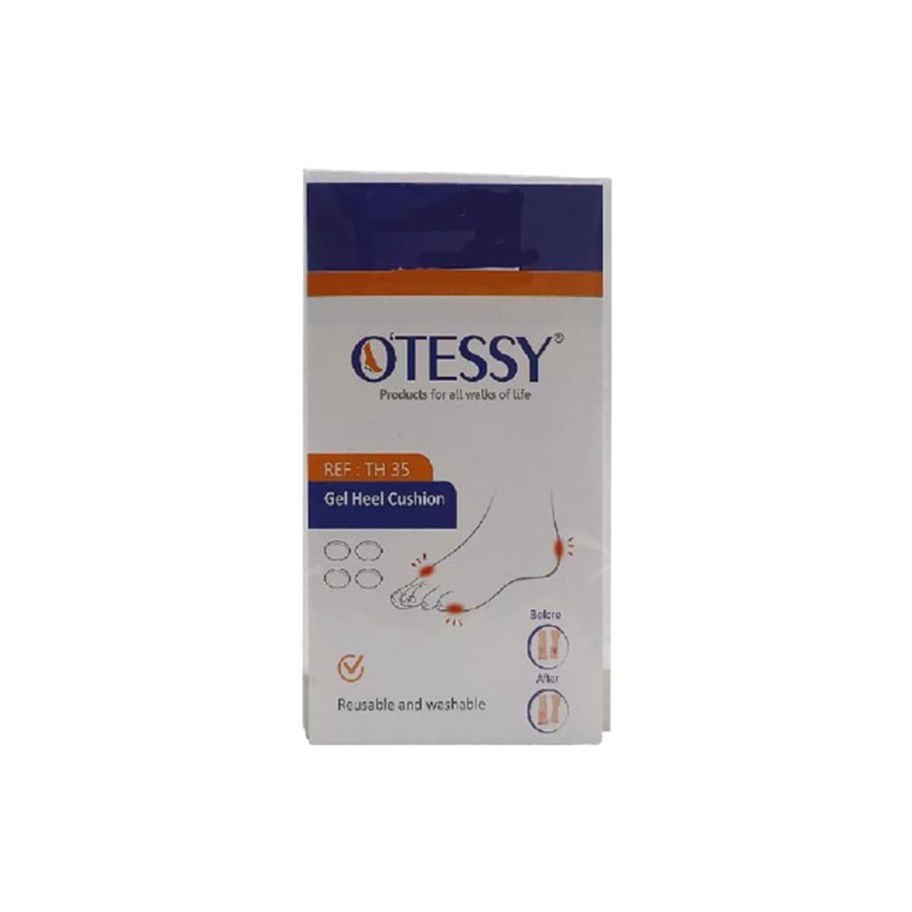 ضربه گیر پا سیلیکونی TH35 اتسی