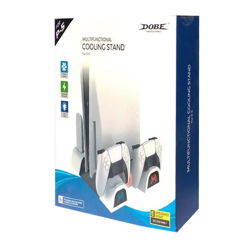 پایه خنک کننده و شارژر پلی استیشن 5 دابی مدل TP5-05100 — تصویر ۵