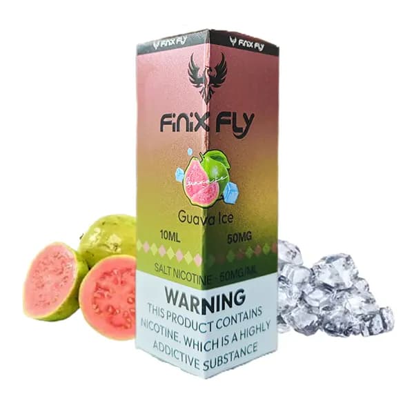 سالت 10 میل گوآوا یخ فینیکس فلای | FINIX FLY GUAVA ICE 10ML