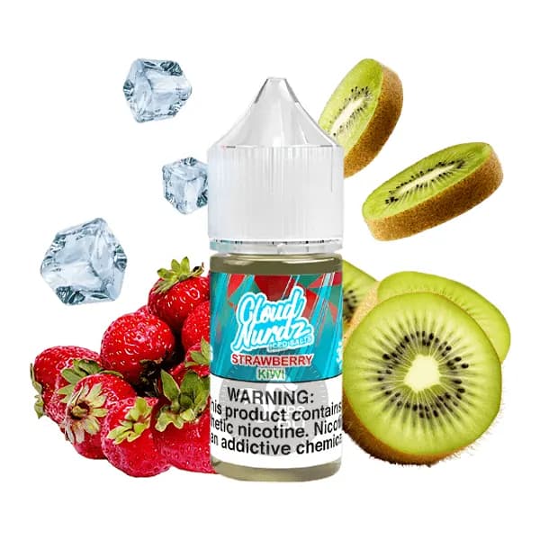 سالت توت فرنگی کیوی یخ کلود نوردز | CLOUD NURDZ STRAWBERRY KIWI ICE
