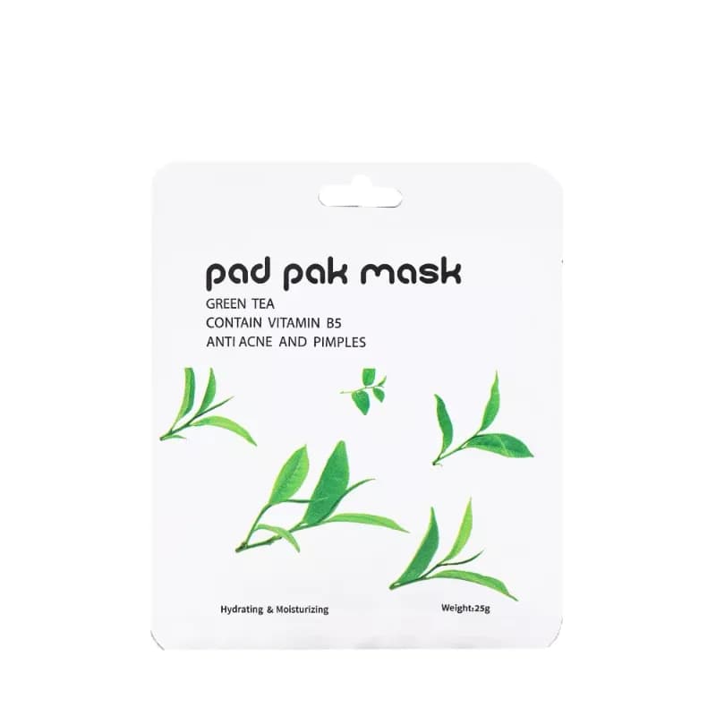 ماسک ورقه ای چای pad pak(بسته 50عددی)