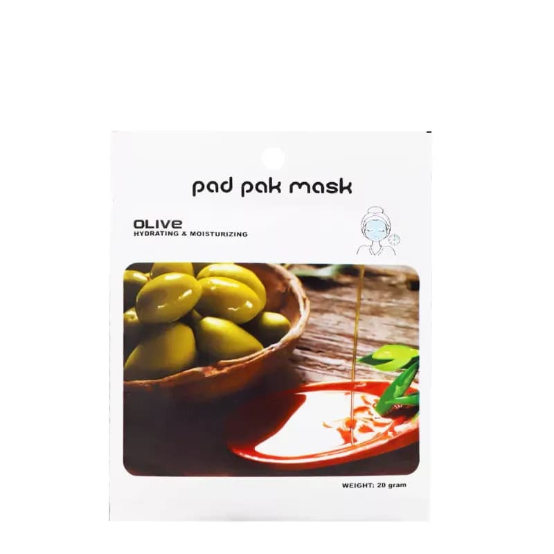 ماسک ورقه ای زیتون pad pak(بسته 50عددی)