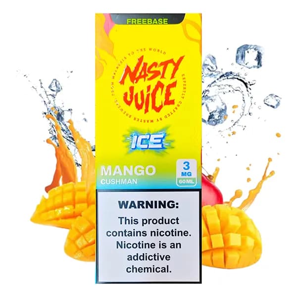 جویس انبه یخ کاشمن نستی | NASTY CUSHMAN MANGO ICE JUICE