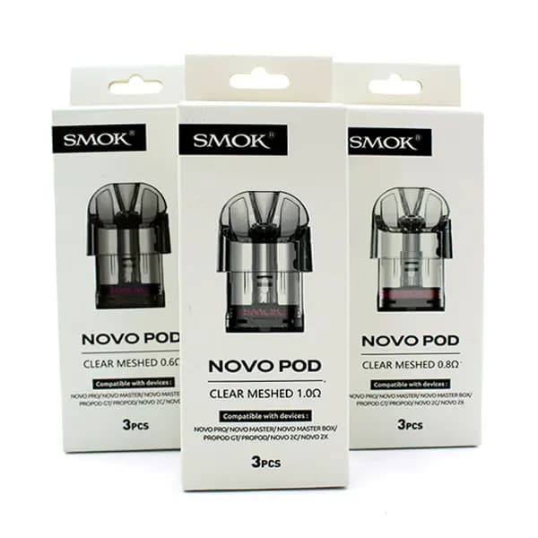کارتریج اسموک نووو پاد کلیر مش | SMOK NOVO POD CLEAR MESHED CARTRIDGE