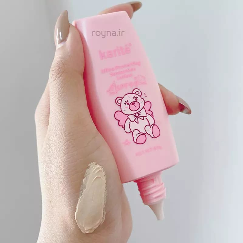 کرم ضد آفتاب کاریته مدل خرسی با SPF90 حجم 60 گرم — تصویر ۳