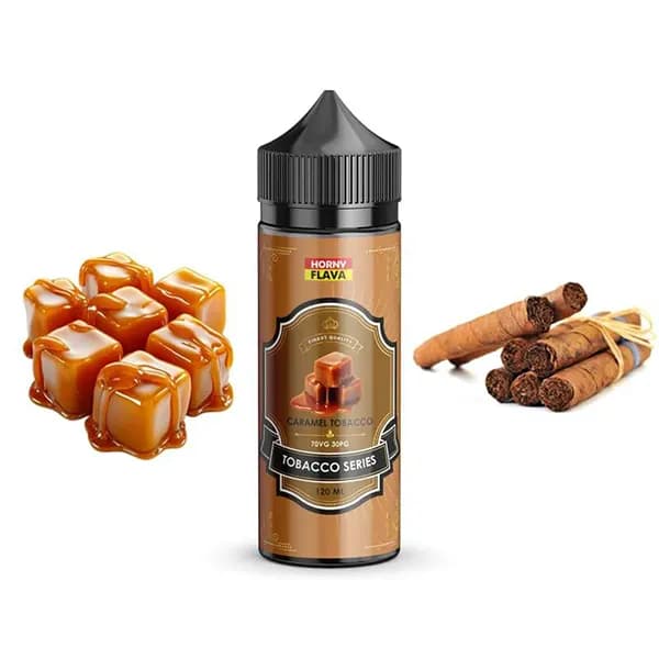 جویس 120 میل کارامل تنباکو هورنی فلاوا | HORNY FLAVA CARAMEL TOBACCO 120ml