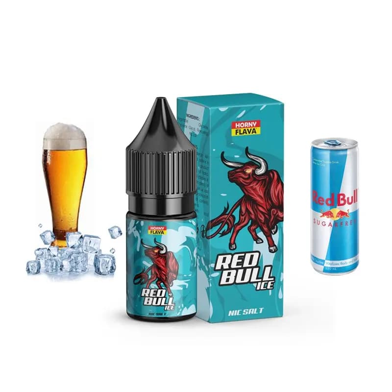 سالت نوشابه انرژی زا ردبول یخ هورنی فلاوا | HORNY SALT RedBull ICE ENERGY