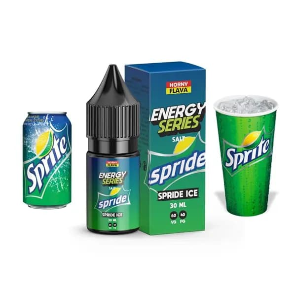 سالت هورنی نوشابه اسپرایت یخ | HORNY SALT SPRIDE ICE ENERGY
