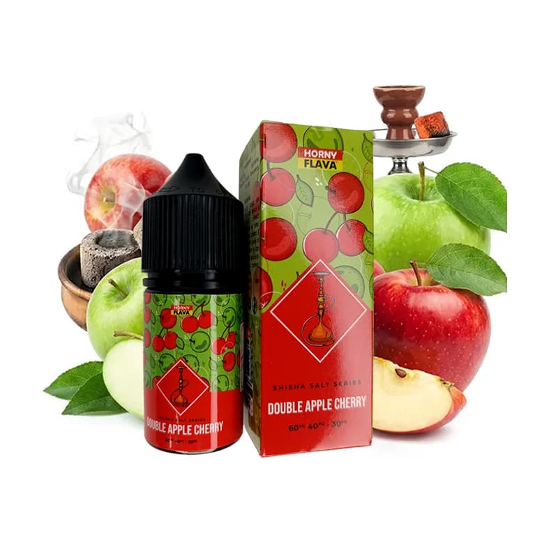 سالت هورنی دوسیب آلبالو | HORNY SALT Double Apple Cherry — تصویر ۲