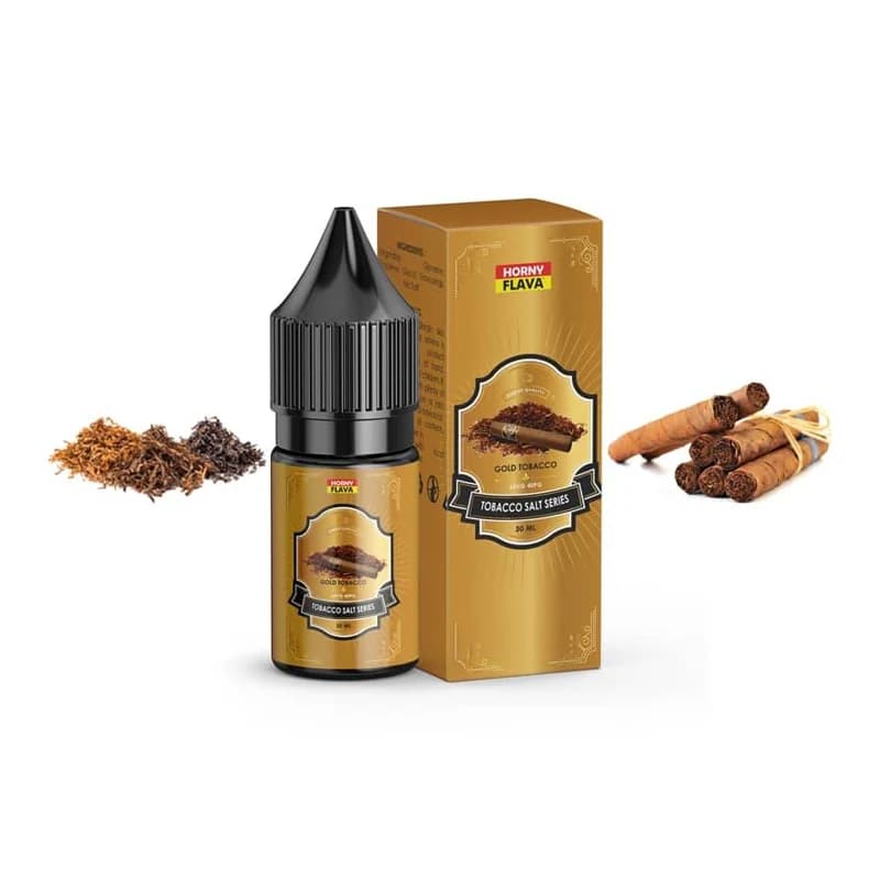 سالت هورنی تنباکویی تنباکو گلد | HORNY SALT GOLD TOBACCO