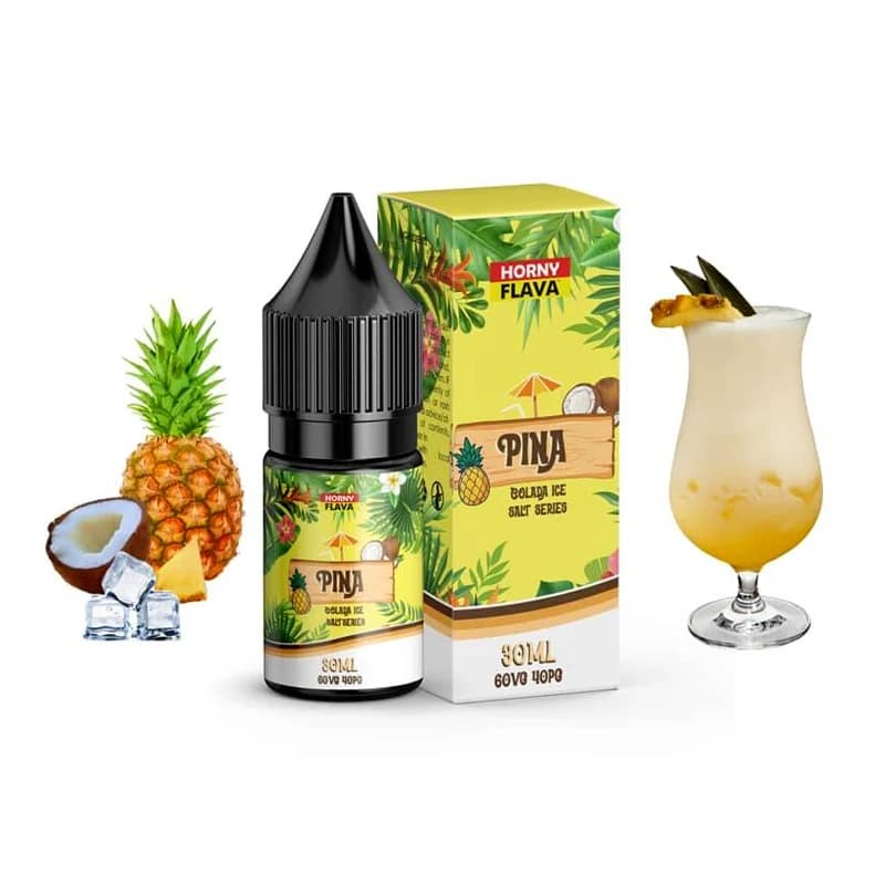 سالت هورنی پیناکولادا آناناس نارگیل یخ | HORNY SALT PINA COLADA ICE
