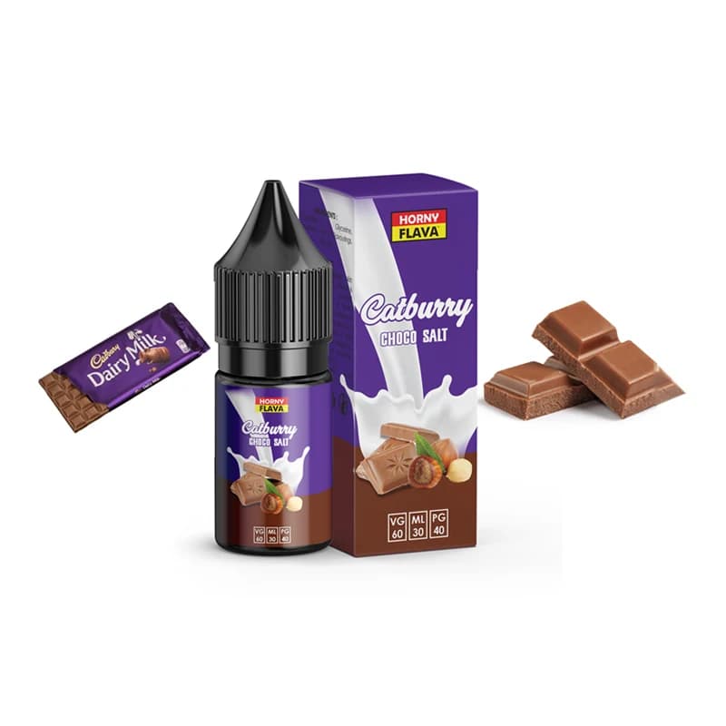 سالت شکلات شیری فندقی هورنی فلاوا | HORNY FLAVA SALT CADBURY