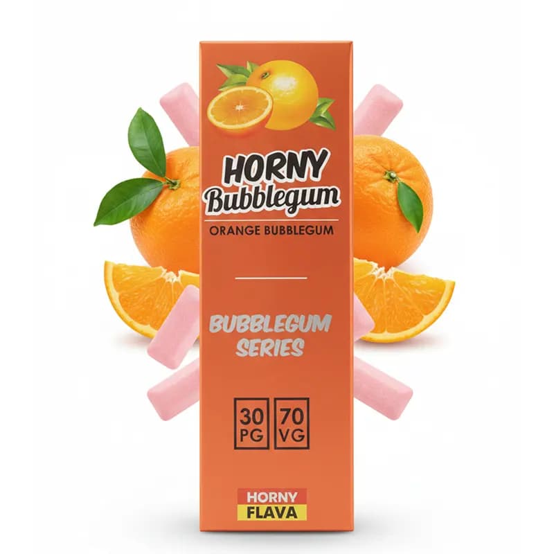 جویس 120 میل آدامس بادکنکی پرتقال هورنی فلاوا | HORNY FLAVA Orange BubbleGum E-Juice