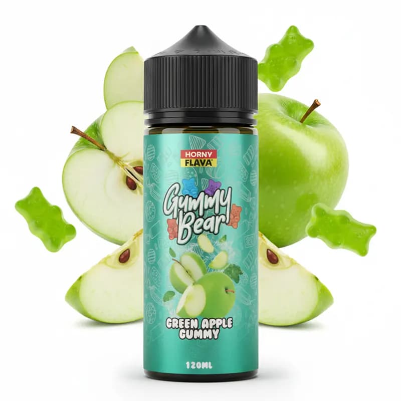 جویس 120 میل پاستیل سیب هورنی فلاوا | HORNY FLAVA Gummy Bear Green Apple