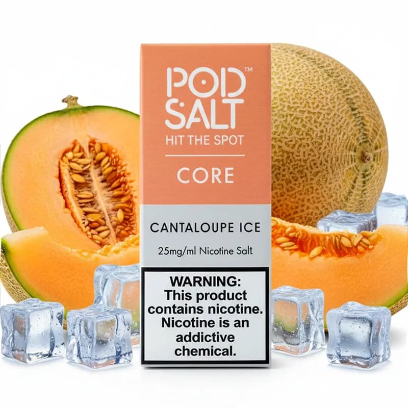 سالت طالبی یخ پادسالت | PODSALT Cantaloupe Ice SaltNic