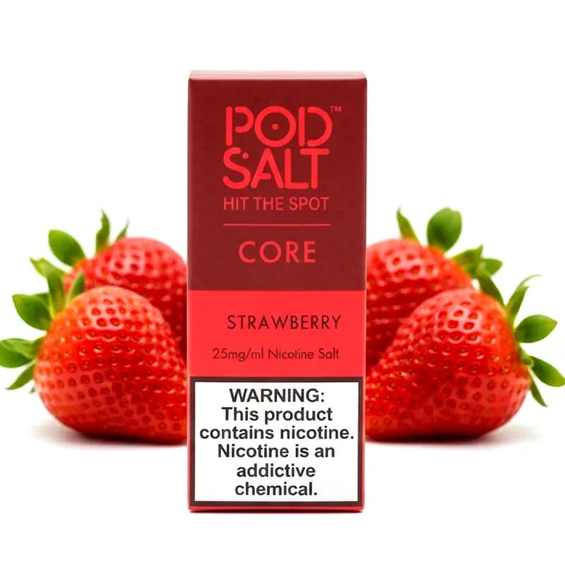 سالت توت فرنگی پادسالت | PODSALT Strawberry SaltNic