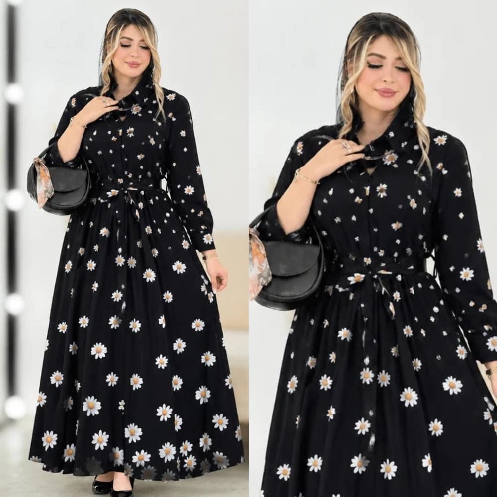 پیراهن ساحلی پونه تک گل — تصویر ۲