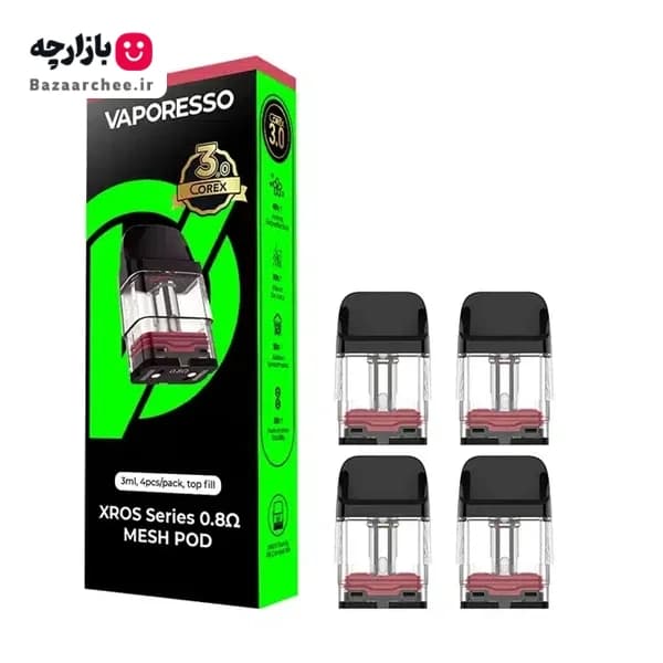 کارتریج پاد ایکسراس کورکس 3 ویپرسو | Vaporesso Xros Corex 3.0 Cartridge — تصویر ۳