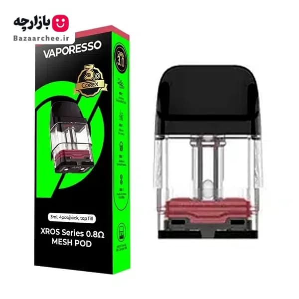 کارتریج پاد ایکسراس کورکس 3 ویپرسو | Vaporesso Xros Corex 3.0 Cartridge — تصویر ۲