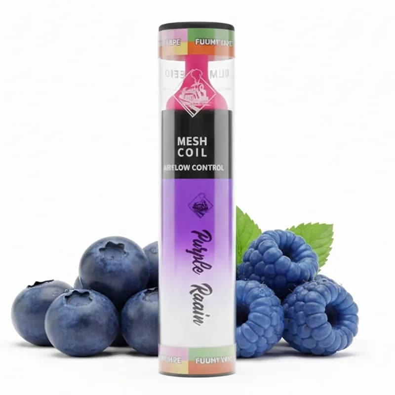 پاد یکبار مصرف 4500 پاف بلوبری تمشک فومی ویپ | FuumyVape Evo 4500 Puufs Purple Rain
