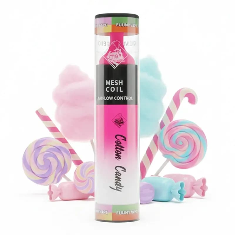 پاد یکبار مصرف 4500 پاف آبنبات پشمک فومی ویپ | FuumyVape Evo 4500 Puufs Cotton Candy