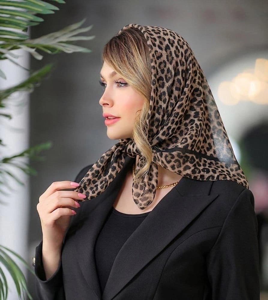 مینی اسکارف چاپی — تصویر ۸