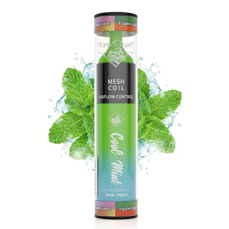 پاد یکبار مصرف 4500 پاف نعنا یخ فومی ویپ | FuumyVape Evo 4500 Puufs Cool Mint