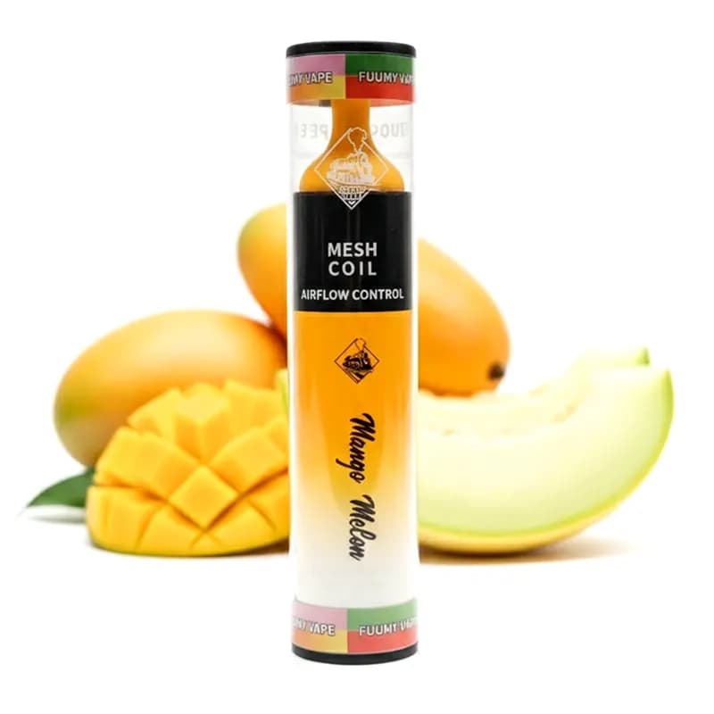 پاد یکبار مصرف 4500 پاف انبه ملون فومی ویپ | FuumyVape Evo 4500 Puufs Mango Melon