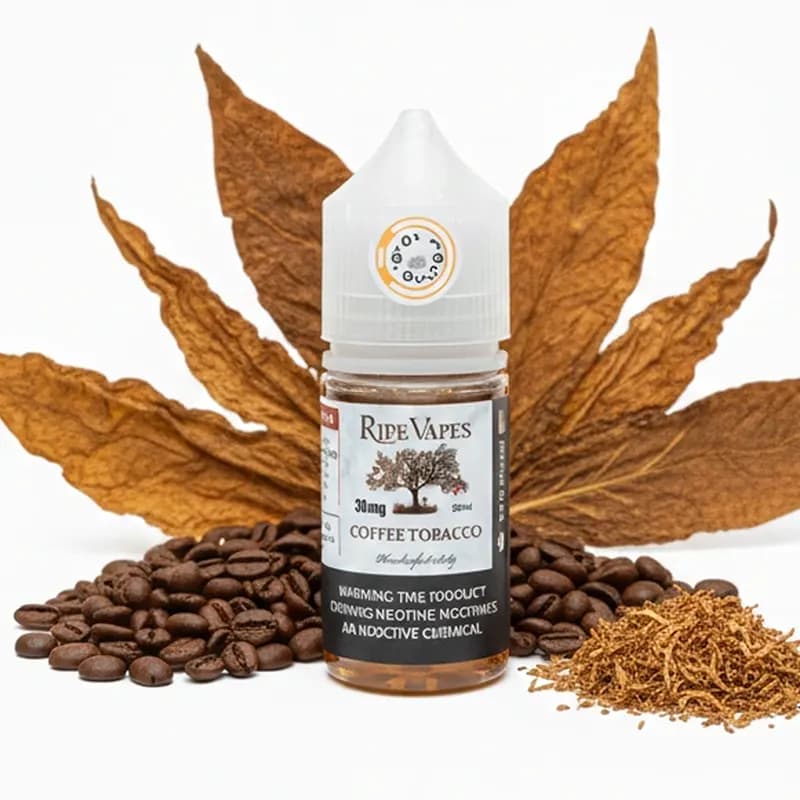 سالت نیکوتین قهوه تنباکو رایپ ویپز | Ripe Vapes Coffee Tobacco SaltNic — تصویر ۲