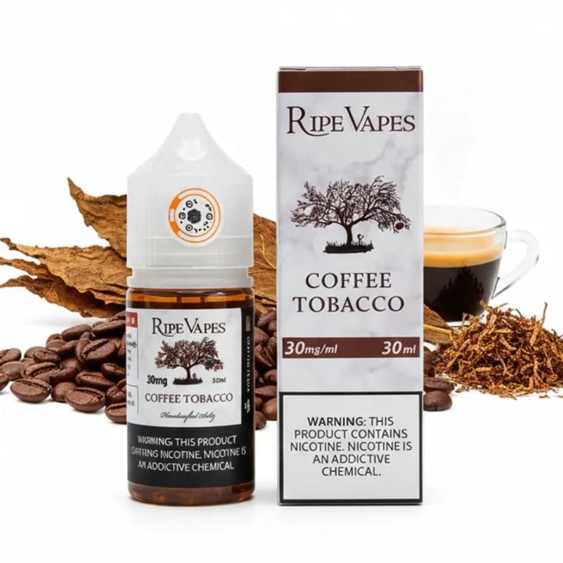 سالت نیکوتین قهوه تنباکو رایپ ویپز | Ripe Vapes Coffee Tobacco SaltNic