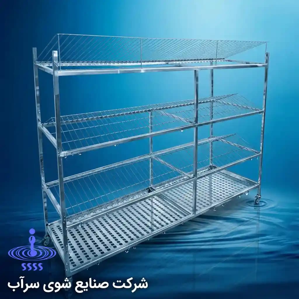 ترولی آبچکان صنعتی 1/5 و 2 متری — تصویر ۲